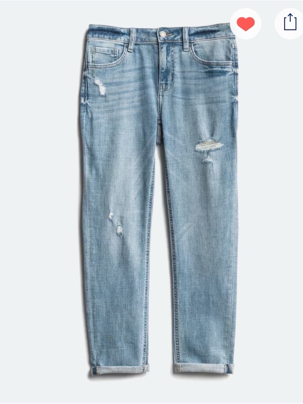 Studio Blue/ST Blue Light Blue Straight Leg Women’s Jeans